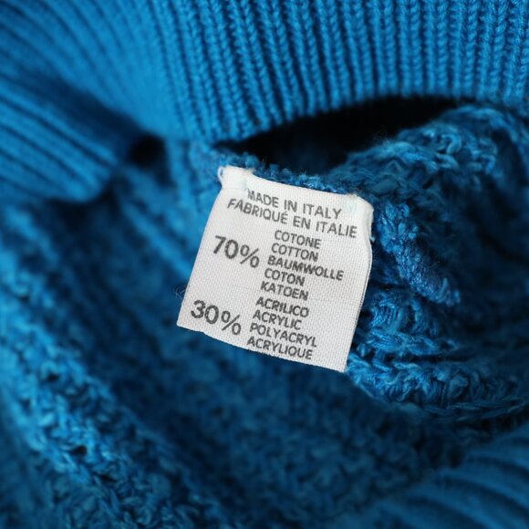 Modango Vintage Blue Knit Sweater (56) - Picture 9 of 11